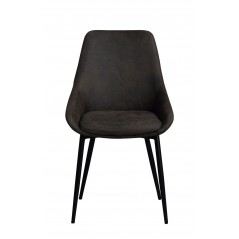 RO Sier Dining Chair Dark Grey